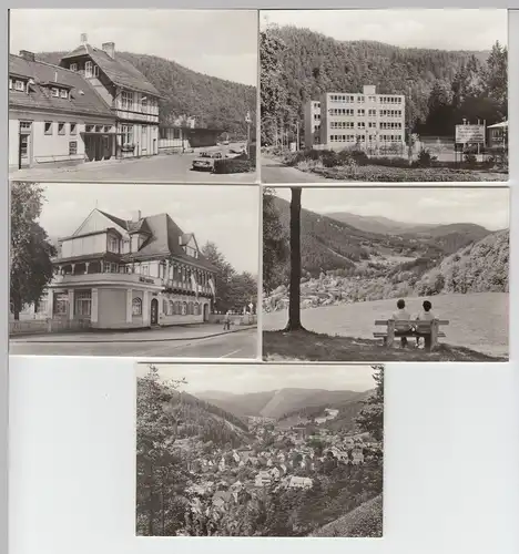 (F5952) Sitzendorf, 6 Fotos im Mäppchen, 1980