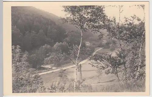(F5842) Orig. Foto Hrubá Voda, Partie, nach 1945