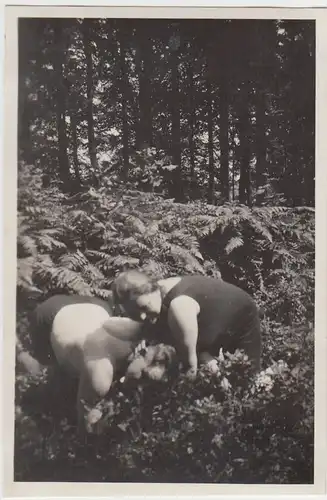 (F5572) Orig. Foto Personen in Friedrichsruh, Juli 1931