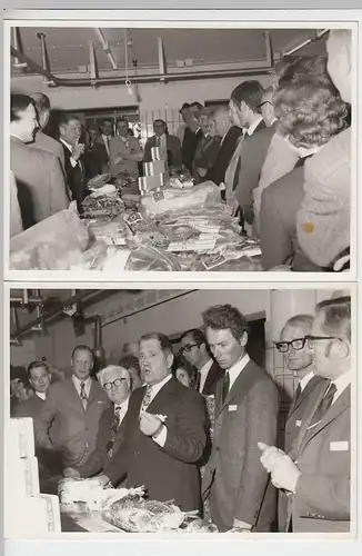 (F552) 4x Orig. Foto Ausstellung o. Gastronomie Prüfung?+ Feier Goslar 19