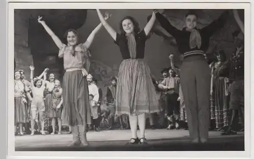 (F5435) Orig. Foto Theateraufführung in Hamburg 1939