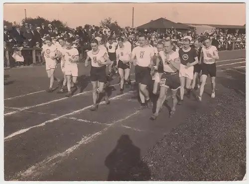 (F5161) Orig. Foto Berlin Neukölln, Nationales Sportfest, Gehen, 1920