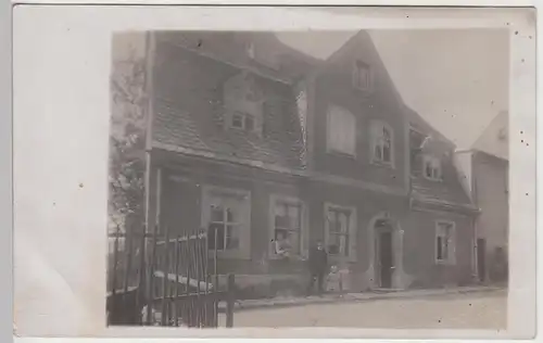 (F5112) Orig. Foto Wohnhaus in der Hinteren Gasse, unbek. vor 1945