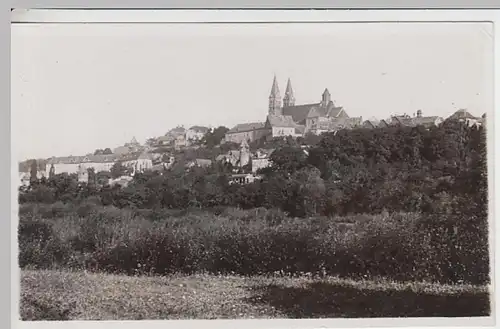 (F501) Original Foto Fritzlar / Hessen, Stadtbild von der Eder aus, vor 1945