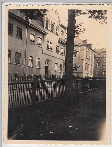 (F4874) Orig. Foto Plauen, Häuser am Schloss