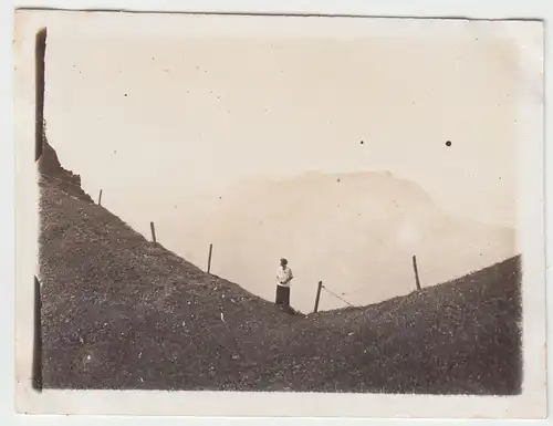 (F4840) Orig. Foto Stanserhorn, Bergwanderung, Juni 1925