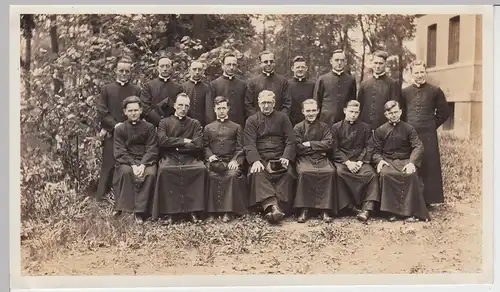 (F4641) Orig. Foto Priesterseminar in ?, Gruppenfoto um 1910
