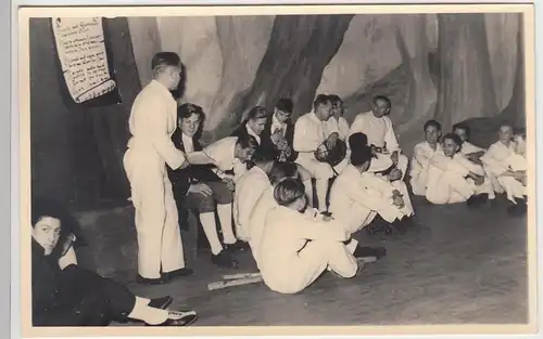 (F4551) Orig. Foto Kinder u. Jugendliche i. Sportkleidung, Judo o.ä.