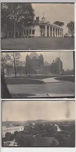 (F4405) Orig. Foto Gebäude u. Panorama, vermutl. Washington, vor 1945