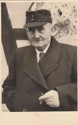 (F4313) Orig. Foto Porträt eines älteren Herrn, vor 1945