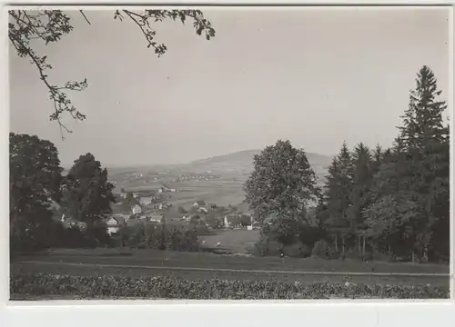 (F3833) Orig. Foto Blick nach Pola (Bautzener Land?) 1930er