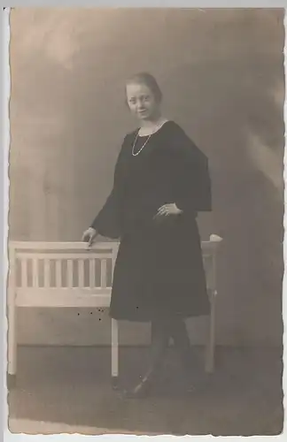 (F3496) Orig. Foto junge Frau, Kabinettfoto um 1920