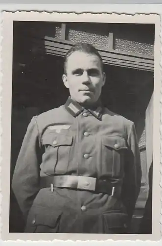 (F3210) Orig. Foto Wehrmacht Soldaten Porträt vor 1945