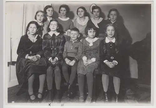 (F30715) Orig. Foto Hannover, Kinder, Geburtstag von Anni Dunger 1932