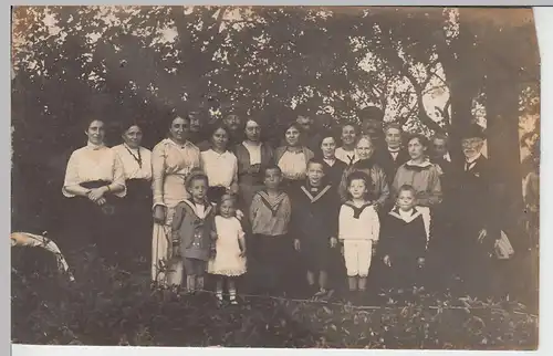 (F3065) Orig. Foto Gruppenfoto im Magdeburger Fort 6 i. Kriegsjahr 1915