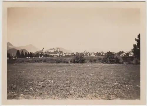 (F30592) Orig. Foto Füssen im Allgäu, Panorama 1931