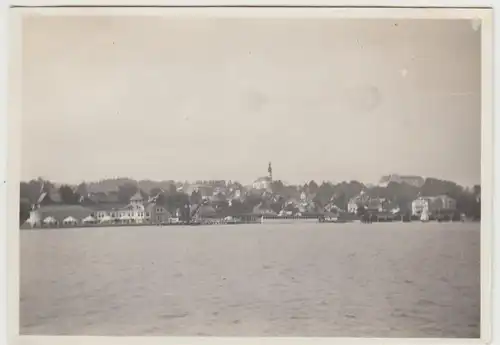 (F30585) Orig. Foto Starnberg, Blick über den See 1931
