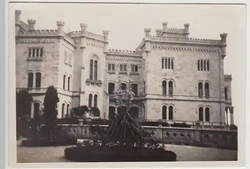 (F30550) Orig. Foto Triest, Schloss Miramare 1930
