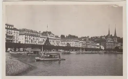 (F30514) Orig. Foto Luzern 1929