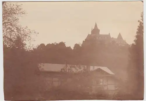 (F30468) Orig. Foto Schloss Wernigerode 1926