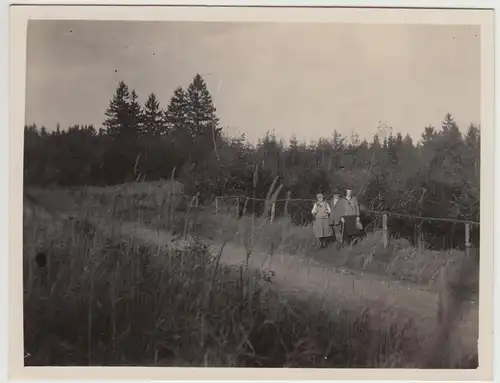 (F30461) Orig. Foto Personen, Wanderung an der Deister 1927