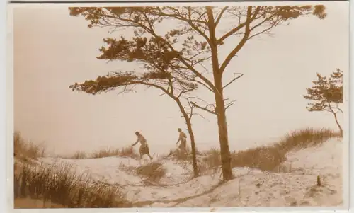 (F30416) Orig. Foto Göhren auf Rügen, Düne 1930