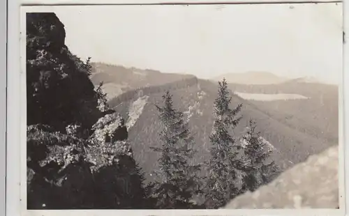 (F30390) Orig. Foto Tabarz, Berge, Felsen 1930