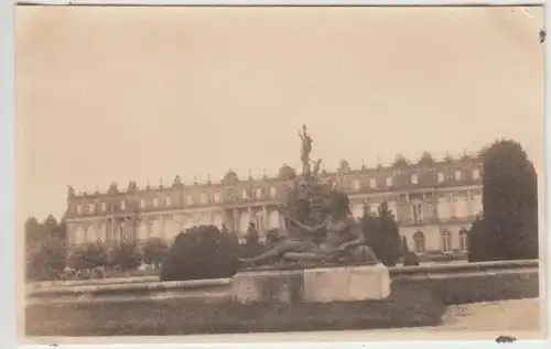 (F30371) Orig. Foto Schloss Herrenchiemsee 1929