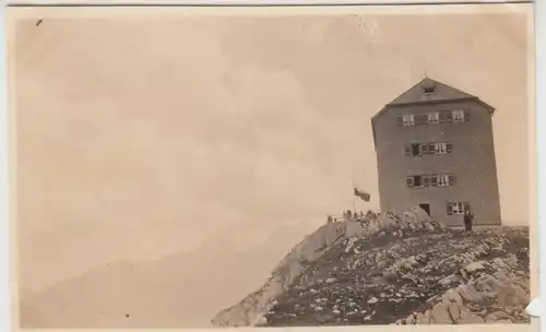 (F30370) Orig. Foto Watzmann, Watzmannhaus 1929
