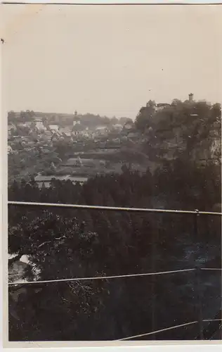(F30323) Orig. Foto Hohnstein Sächsische Schweiz 1930