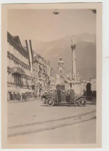 (F30263) Orig. Foto Innsbruck, Theresienstraße 1929