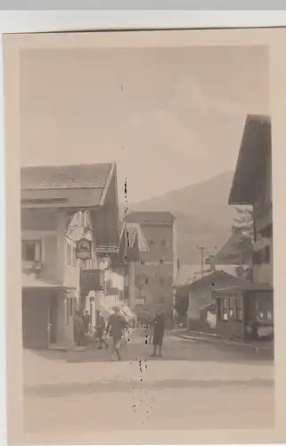 (F30240) Orig. Foto Zell am See, Gasthaus Zum Hirschen und Stadttor 1929