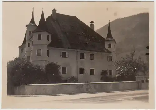 (F30238) Orig. Foto Zell am See, Forstamt, ehemaliges Kloster 1929