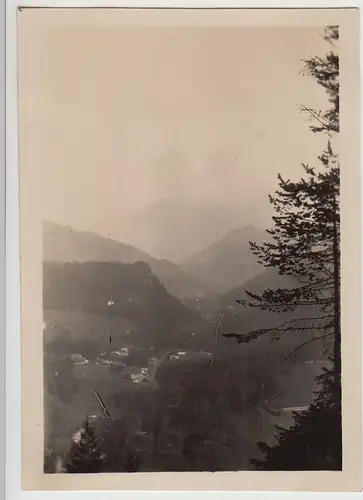 (F30231) Orig. Foto Blick auf Ramsau 1929