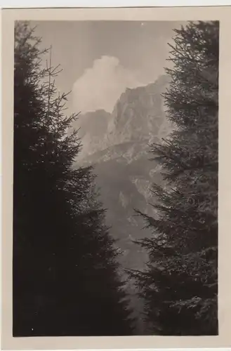 (F30227) Orig. Foto Ramsau, Blick auf Mühlsturzhorn 1929