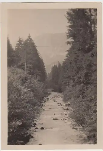 (F30224) Orig. Foto Ramsau, Ache mit Reiteralpe 1929