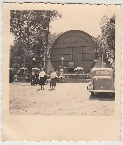 (F30018) Orig. Foto Bad Dürkheim, Das Große Fass 1936