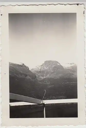 (F29927) Orig. Foto Sundalgletscher, Blick vom Dampfer 1930er