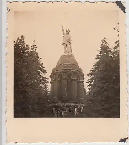 (F29837) Orig. Foto Hiddesen, Hermannsdenkmal 1939