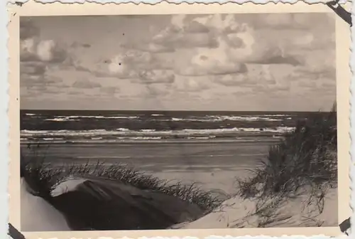 (F29797) Orig. Foto Dünen am Strand von Norderney, Sept. 1938