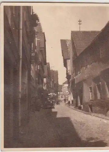 (F29437) Orig. Foto Wimpfen, Straßenzug 1931