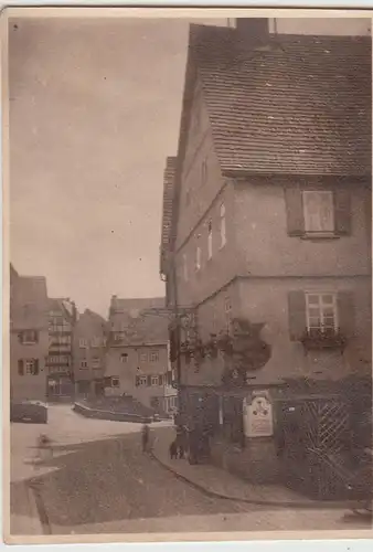 (F29434) Orig. Foto Wimpfen, Straßenzug 1931