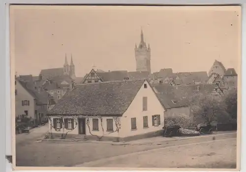 (F29429) Orig. Foto Wimpfen, Blick von der Post 1931