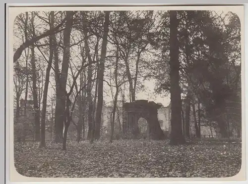 (F29372) Orig. Foto Heidelberg, Blick vom Schlosseingang zum Stückgarten 1930