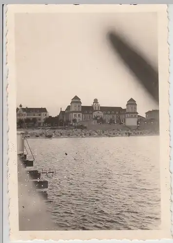(F29313) Orig. Foto Binz, Blick zum Strand 1940er