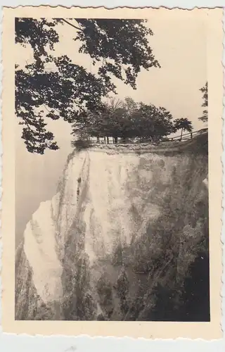 (F29300) Orig. Foto Sassnitz, Kreidefelsen 1940er