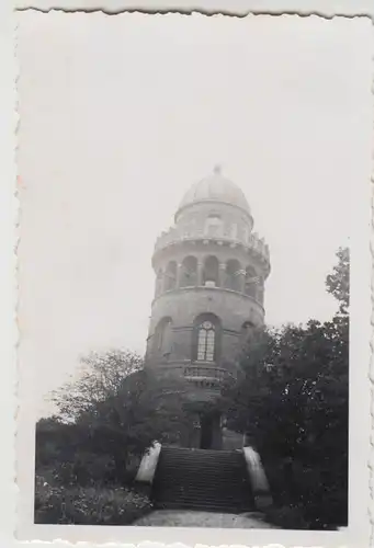 (F29296) Orig. Foto Bergen a. Rügen, Ernst-Moritz-Arndt-Turm 1940er