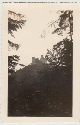 (F29281) Orig. Foto Eisenach, Blick zur Wartburg 1940er