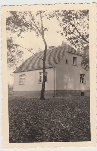 (F29270) Orig. Foto unbekanntes Wohnhaus 1940er