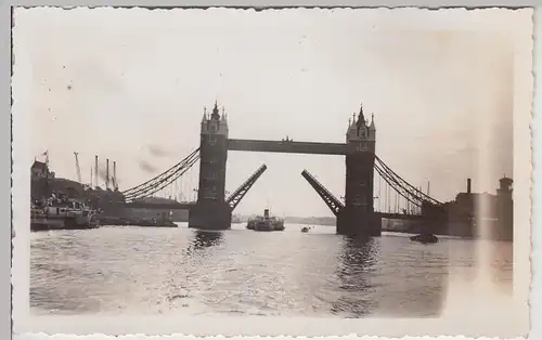 (F29068) Orig. Foto London, Tower Bridge 1940
